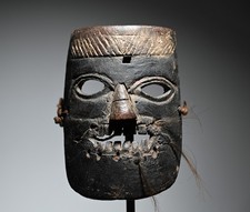 rara vecchia maschera sciamani