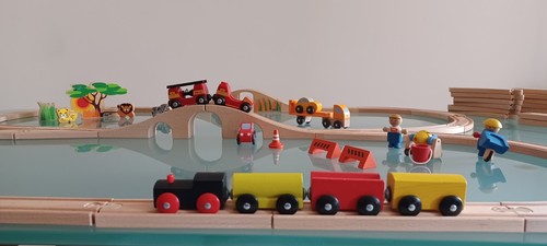 Trenino legno pz - da, 65