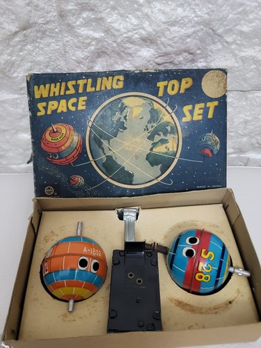 Whistling space top - whistling, set