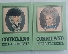 Luigi Natoli ( W. Galt ) Coriolano Della Floresta 2 Volumi - Flaccovio 1972