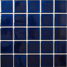 Piastrelle Mosaico Blu Scuro