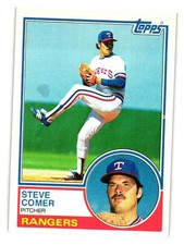 1983 Topps - #353 Steve Comer