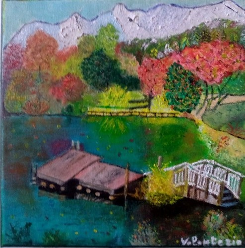 Dipinto colori autunnali - dipinto, "colori