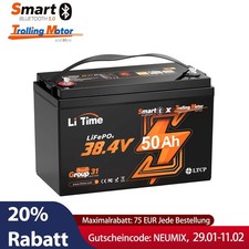 Batteria al litio LiTime 36V