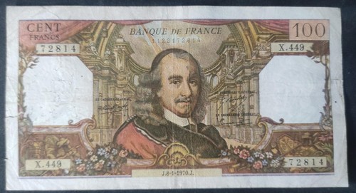 France billet 100 francs - de,