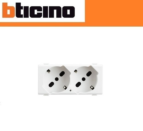 Presa duplex schuko 16a - duplex, 2p+t