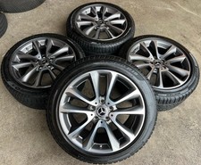 4 RUOTE INVERNALI ORIGINALI IN ALLUMINIO 18" MERCEDES CLASSE E W213 S213 245/45R18 275/40R18 