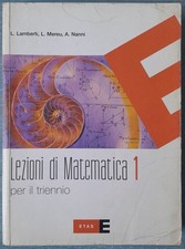 Lezioni di Matematica 1 Lamberti Mereu Nanni Etas Scuola