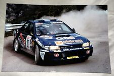 Foto 20x30 Subaru Impreza Travaglia Sanremo 1997. Stampa cibachrome dell'epoca.
