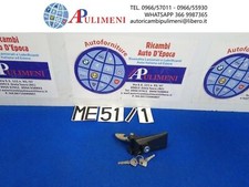 PULSANTE CHIUSURA COFANO POSTERIORE ZAMA NERA FIAT 126 PERSONAL BLACK SILVER