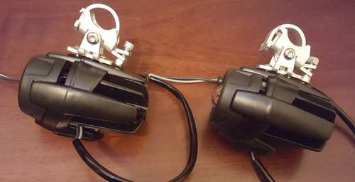 Faretti moto led con staffe - 2,