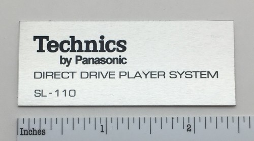 Technics 110 distintivo - sl-110,
