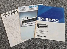 3X Pioneer SX-2500 Ricevitore