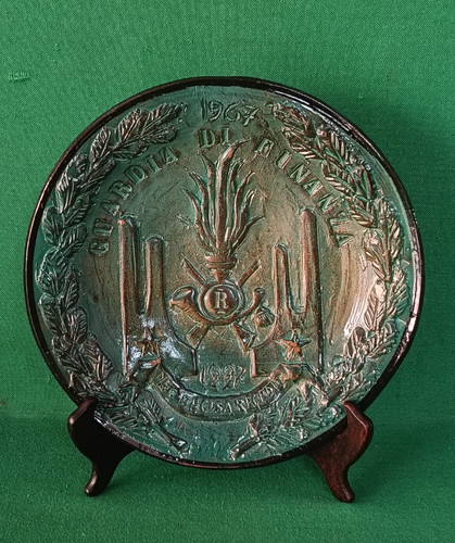 Piatto commemorativo guardia - piatto,