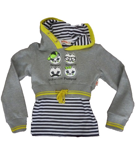 Felpa bambina monopatin - felpa,