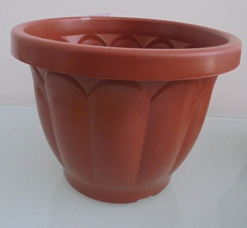 Vaso rotondo plastica - in,
