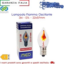 Lampadina Con Fiamma Interna