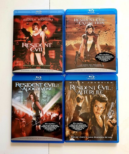 Lotto resident evil saga - resident,