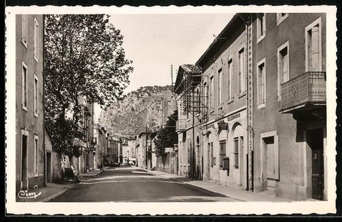 Cpa anduze gard avenue - anduze,