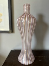 Vaso corsetto vetro filigrana