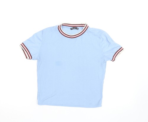 Shirt donna bershka blu con - t-shirt,