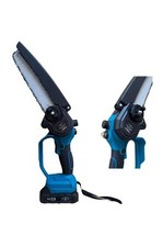 Mini elettrosega potatore a batteria 48V lama da 8 pollici catena con oleatore.