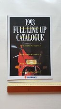 SUZUKI produzione moto 1993 - RF 600 R depliant POSTER originale italiano 