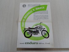 DEPLIANT ORIGINALE BETA 125
