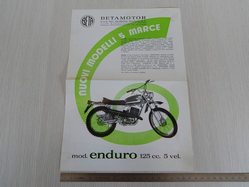Depliant originale beta 125 - originale,