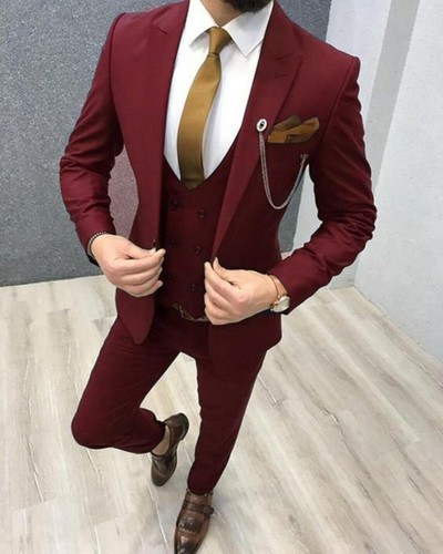 Uomo abito sposa rosso - uomo,