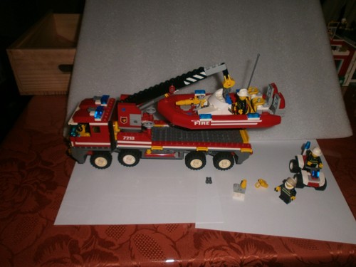 Lego pompier 7213 camion - 7213,