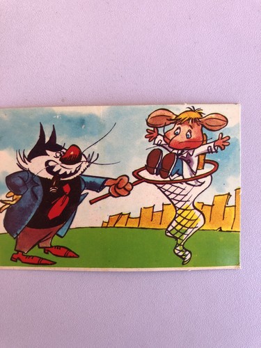 Figurina topo gigio pavesi - figurina,