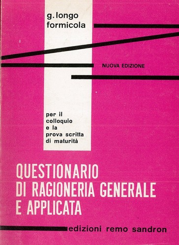 Questionario ragioneria - questionario,