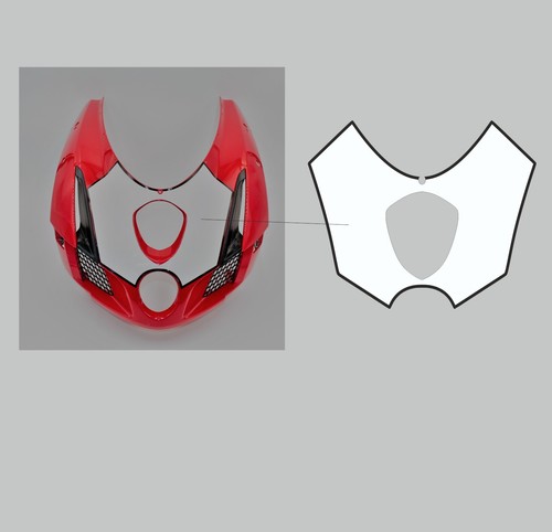 Adesivo per cupolino moto