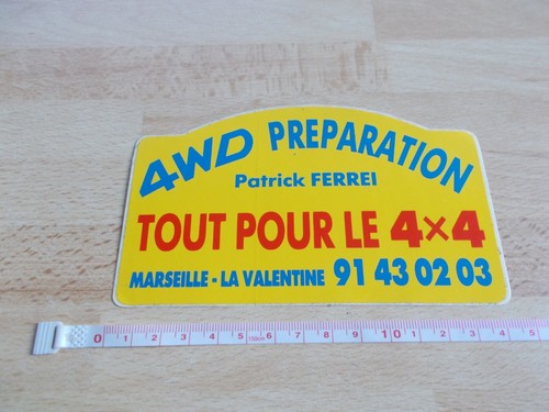Adesivo 4wd preparazione - 4wd,
