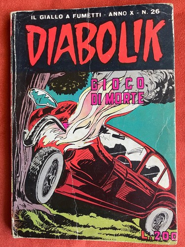 Diabolik anno 26 - 26, gioco