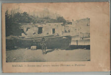 BACOLI - Rovine dell'antico teatro ( Dintorni di Pozzuoli ) - originale  -aav767