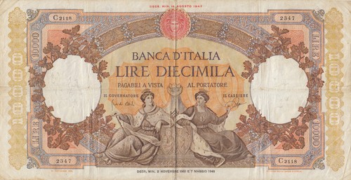 Lire 000 regine del - regine, mare