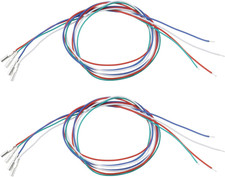 2 Set (8 Pezzi) Di Cavi Fono