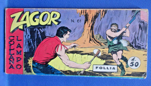 Zagor striscia collana lampo - zagor,