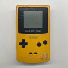 Nintendo game boy color - nintendo, giallo