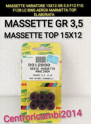 Massette variatore 15x12 - massette,