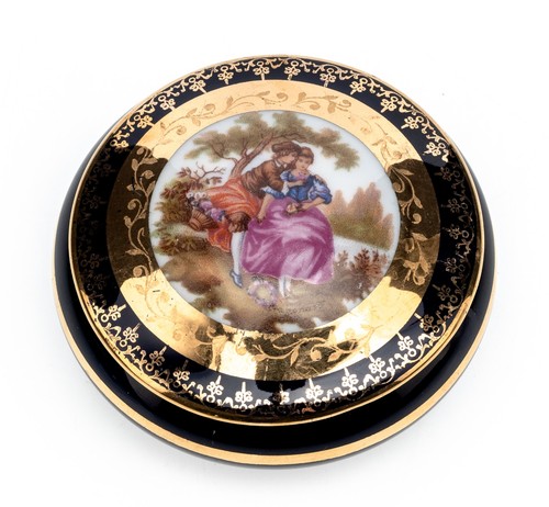 Piatto portagioie limoges - piatto, con