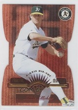 1997 Leaf Die-Cut Fractal Matrix Mike Mohler #161