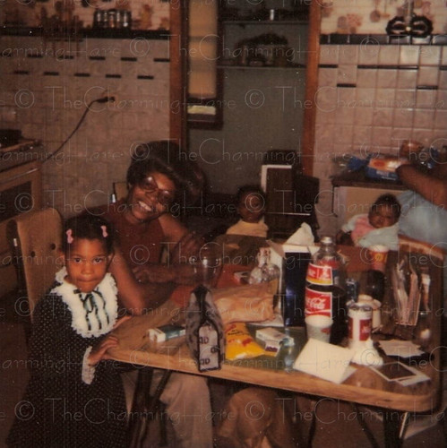 Foto vintage polaroid famiglia - vintage,