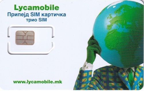 Macedonia gsm sim card - -,