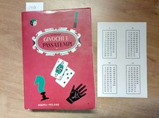 GIUOCHI E PASSATEMPI - GELLI -
