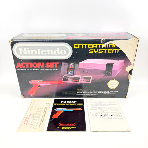 Console nintendo nes action - nintendo,