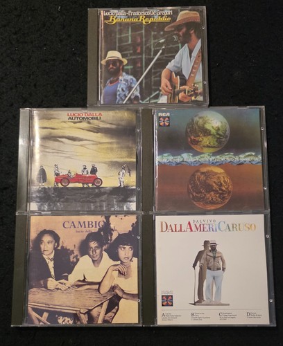 Lucio dalla lotto 5 cd - lucio,
