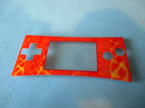 Game boy micro orange lava - game,
